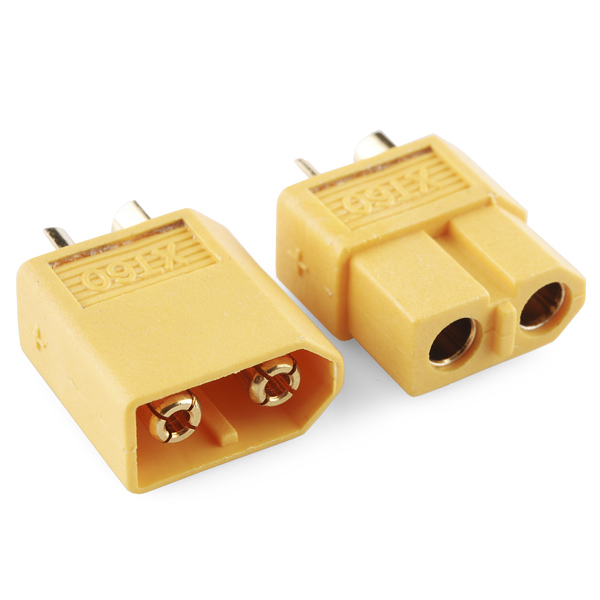 XT60 Connector Pair - Male/Female Yellow